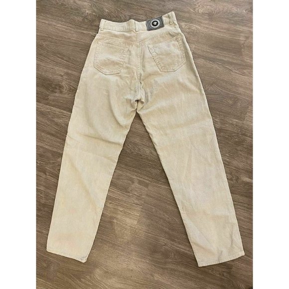 Versace Jeans Signature Beige Corduroy Jeans Pants - Picture 3 of 11